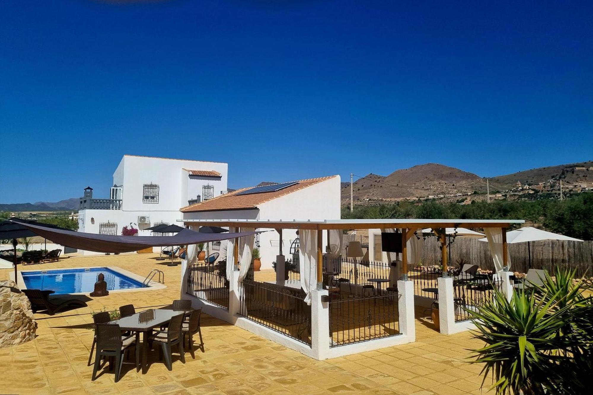 B&B Casa Blanca Oria Екстериор снимка